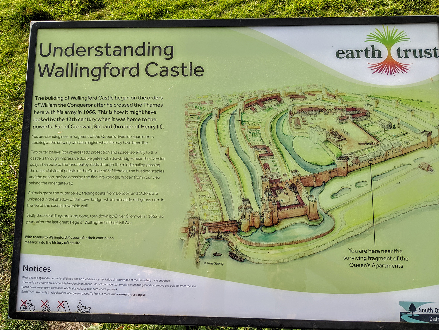 Wallingford Castle Odd Britain